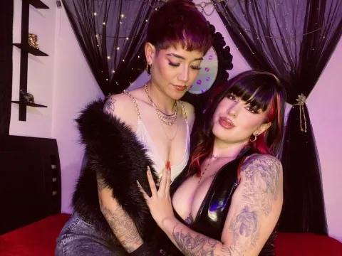 couple live sex model LilithAndFallonn